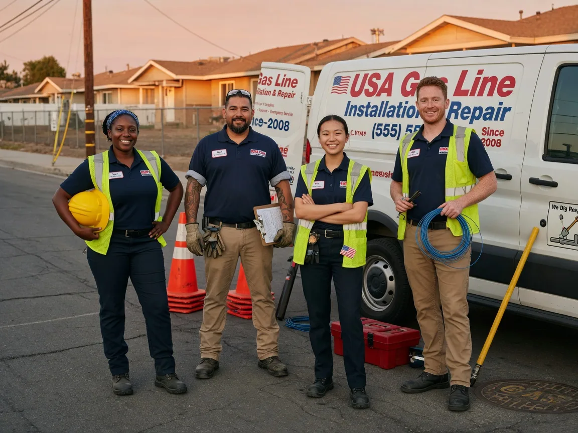 Gas Line Installation company in Pontotoc, MS